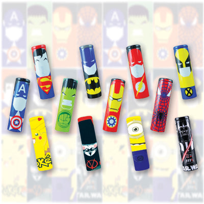 Assorted Battery Wraps(2pack): Customize and Protect Your Batteries