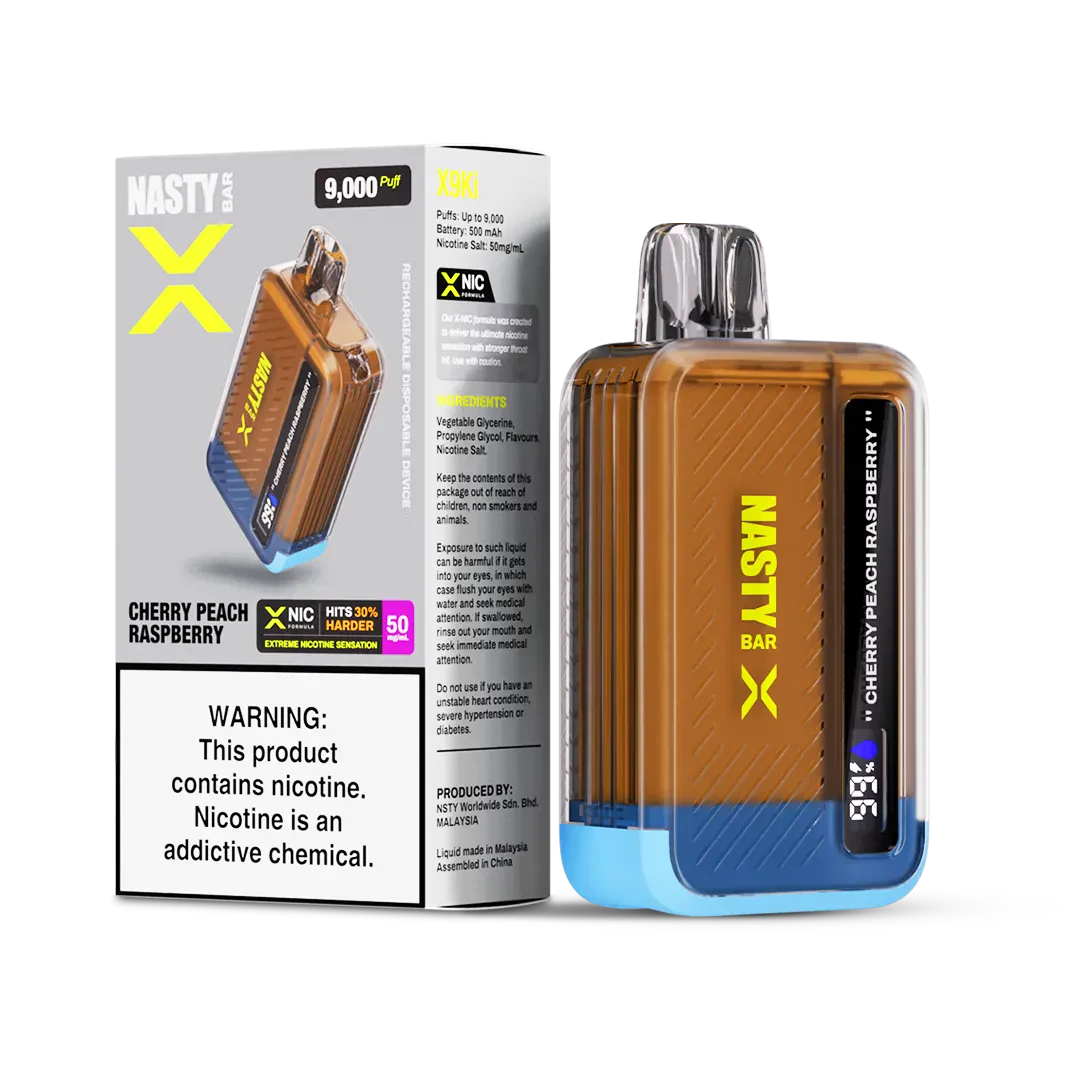 Nasty X Series 9000 puffs Disposable 5%