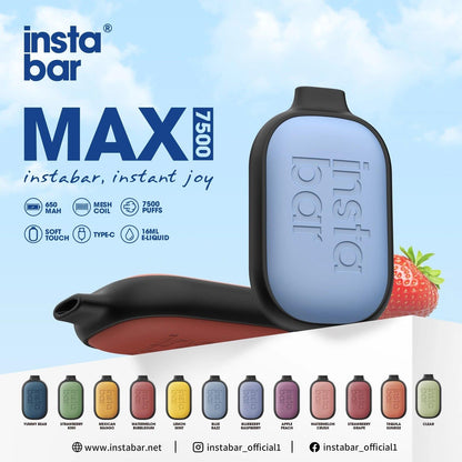 Instabar Max 5% 7500puffs