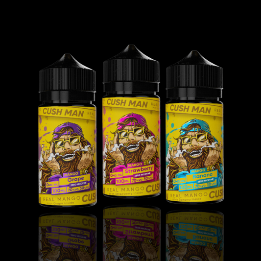 Cush Man E-Liquids: Exotic Mango Bliss