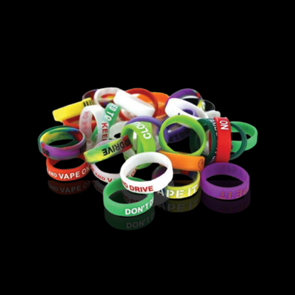 Vape Bands Assorted Colors: Protect and Personalize Your Vape