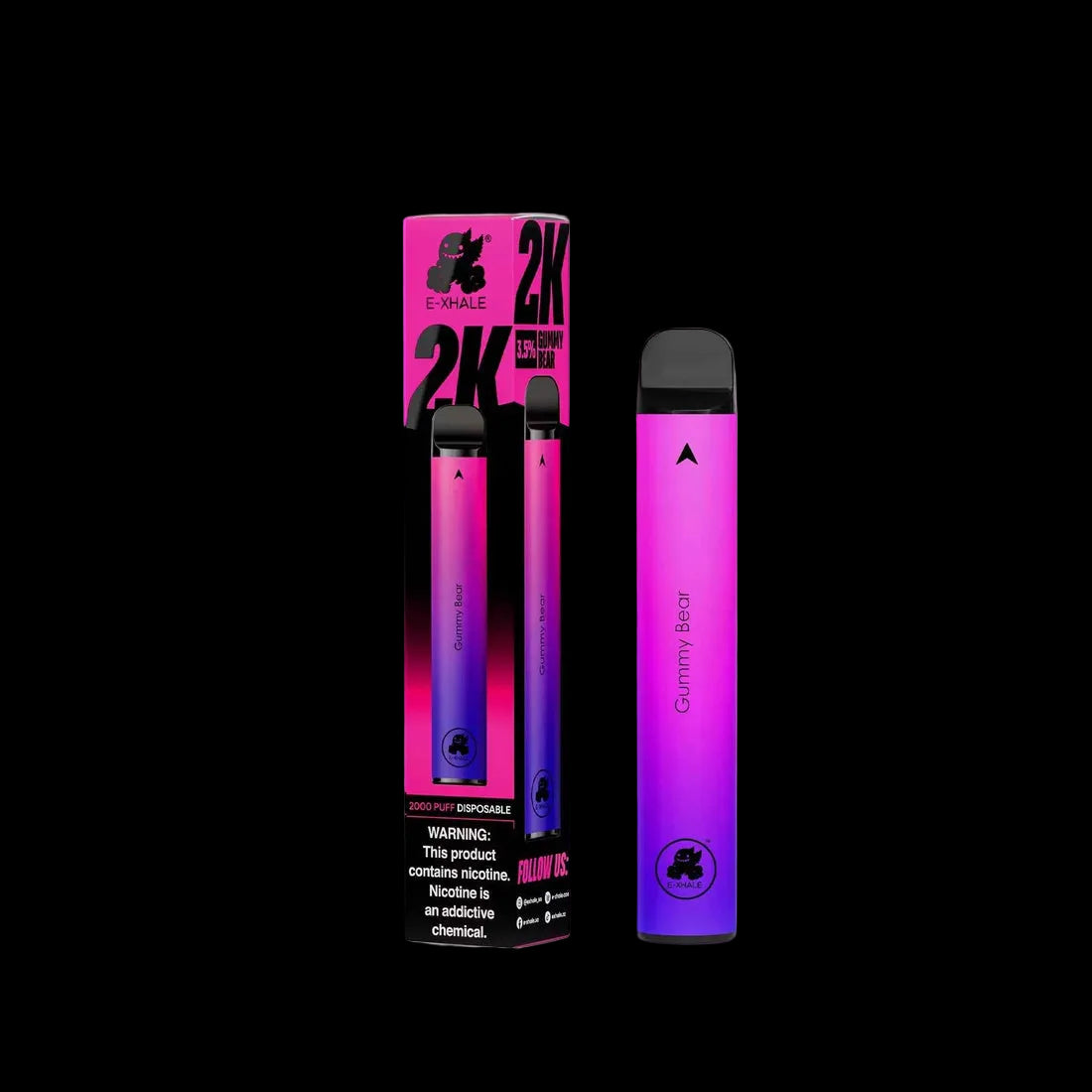 E-Xhale 2000 puffs 3.5%
