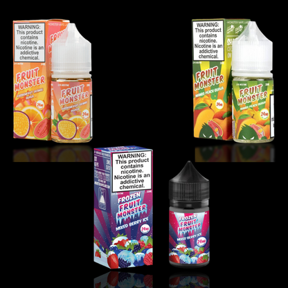 Frozen Fruit Monster nic salts  Series: Chilled Fruit Fusion Delight