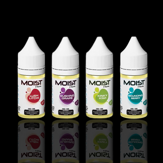 MOIST Nic Salts : Fruity Flavors to Satisfy Your Cravings