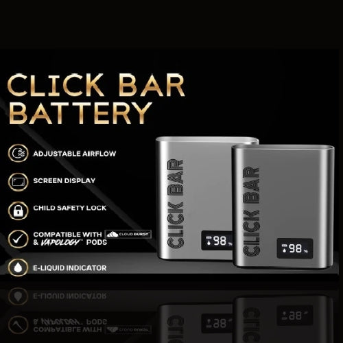 Cloudburst Click Bar (Battery only)