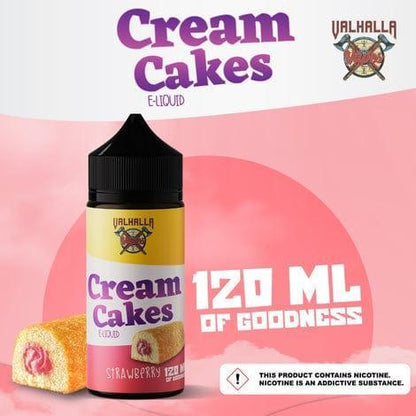 VALHALLA Creamcake Collection E-Liquid: Indulge in Dessert Heaven