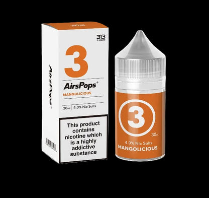 Airscream 40mg 30ml Nic Salt Smokey Joe Airscream 40mg 30ml Nic Salt Smokey Joe