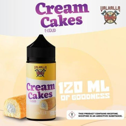 VALHALLA Creamcake Collection E-Liquid: Indulge in Dessert Heaven